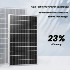 Nature's Generator Lithium 3600 Solar Generator and Transfer Switch