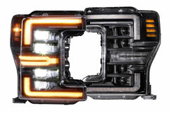 Ford Super Duty (2017-2019): XB LED Headlights (Gen 2) (Amber DRL)