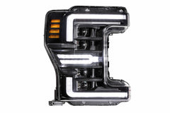 Ford Super Duty (2017-2019): XB LED Headlights (Gen 2) (Amber DRL)