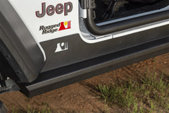 Rugged Ridge 11504.32 - XHD Rock Sliders 18-20 Jeep Wrangler JL 4 Door