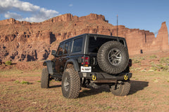 Rugged Ridge 11540.36 - HD Bumper Rear 18-20 Jeep Wrangler JL