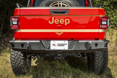 Rugged Ridge 11540.37 - HD Bumper Rear 20-21 Jeep Gladiator JT
