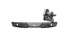 Rugged Ridge 11540.39 - 18-22 Jeep Wrangler (JL) Rubicon/Spt 2dr HD Rear Bumper w/Swing Out Tire Carrier - Blk