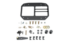 Rugged Ridge 11540.39 - 18-22 Jeep Wrangler (JL) Rubicon/Spt 2dr HD Rear Bumper w/Swing Out Tire Carrier - Blk