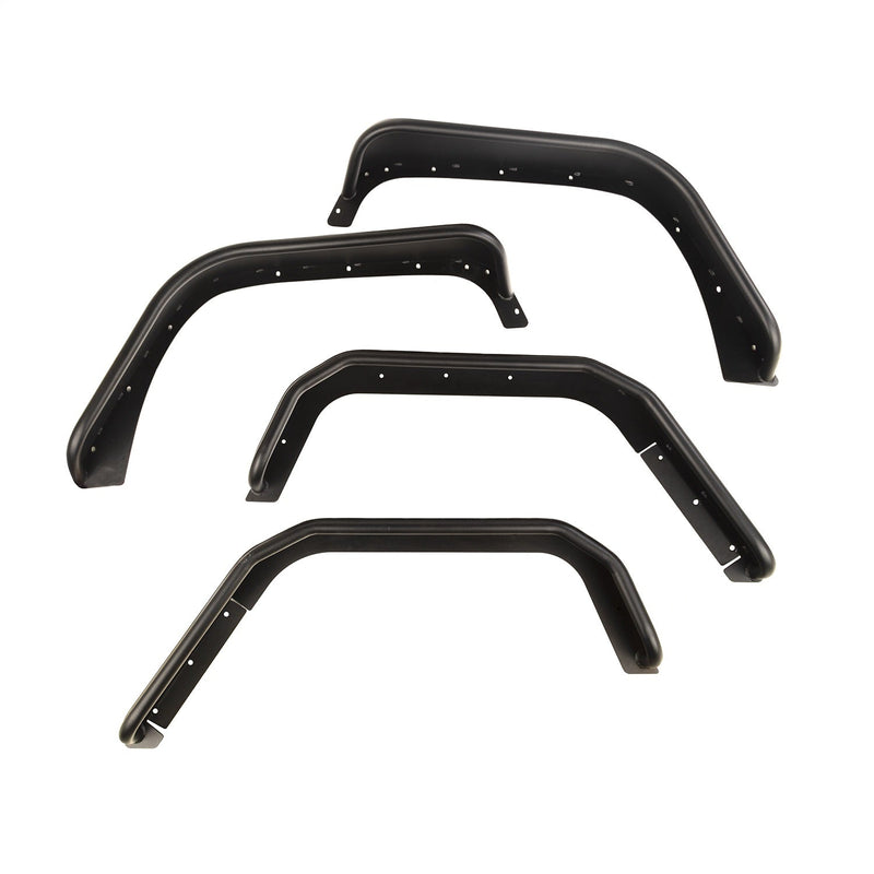 Rugged Ridge 11615.48 - Steel Tube Fenders F/R Set 07-18 Jeep Wrangler JK