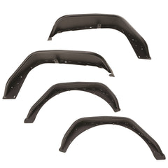 Rugged Ridge 11615.73 - HD Steel Tube Fenders Full Set Black 18-19 JL