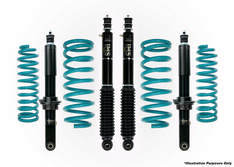 Dobinsons IMS 1.5-2.5 inch Lift Kit for Landcruiser 100 Series (98-07 Gas Models) - Black/Teal