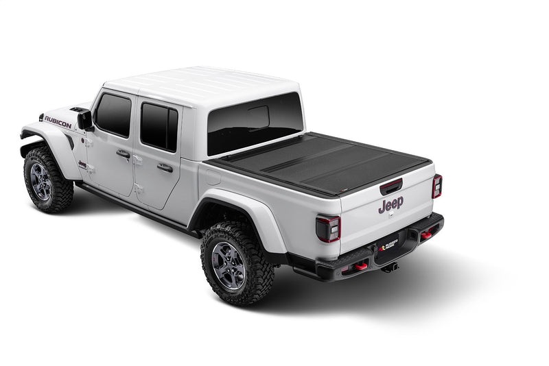 Rugged Ridge 13550.24 - Armis Hard Folding With LINE-X Bed Cover 2020 JT