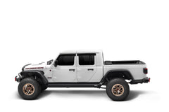 Rugged Ridge 13550.35 - 20-22 Jeep Gladiator w/Trail Rail Sys Armis Tonneau Cover w/Max Track - Tex. Blk