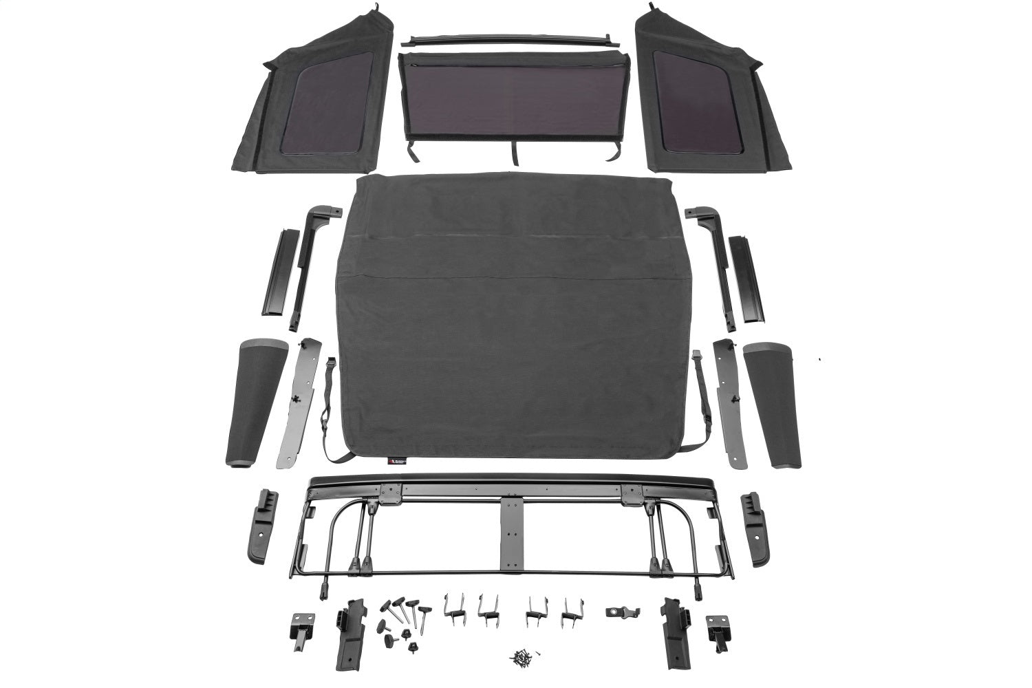 Rugged Ridge 13862.35 - 2018+ Jeep Wrangler JL 2 Dr Voyager Top