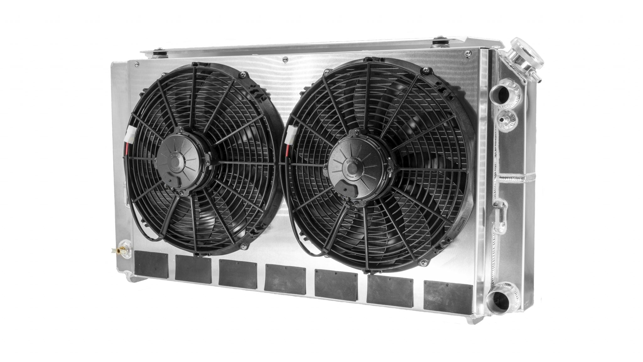 Chevrolet Chevelle 68-72 LS Double Pass Radiator Module w/ Dual 13 Inch Fans C&R Racing