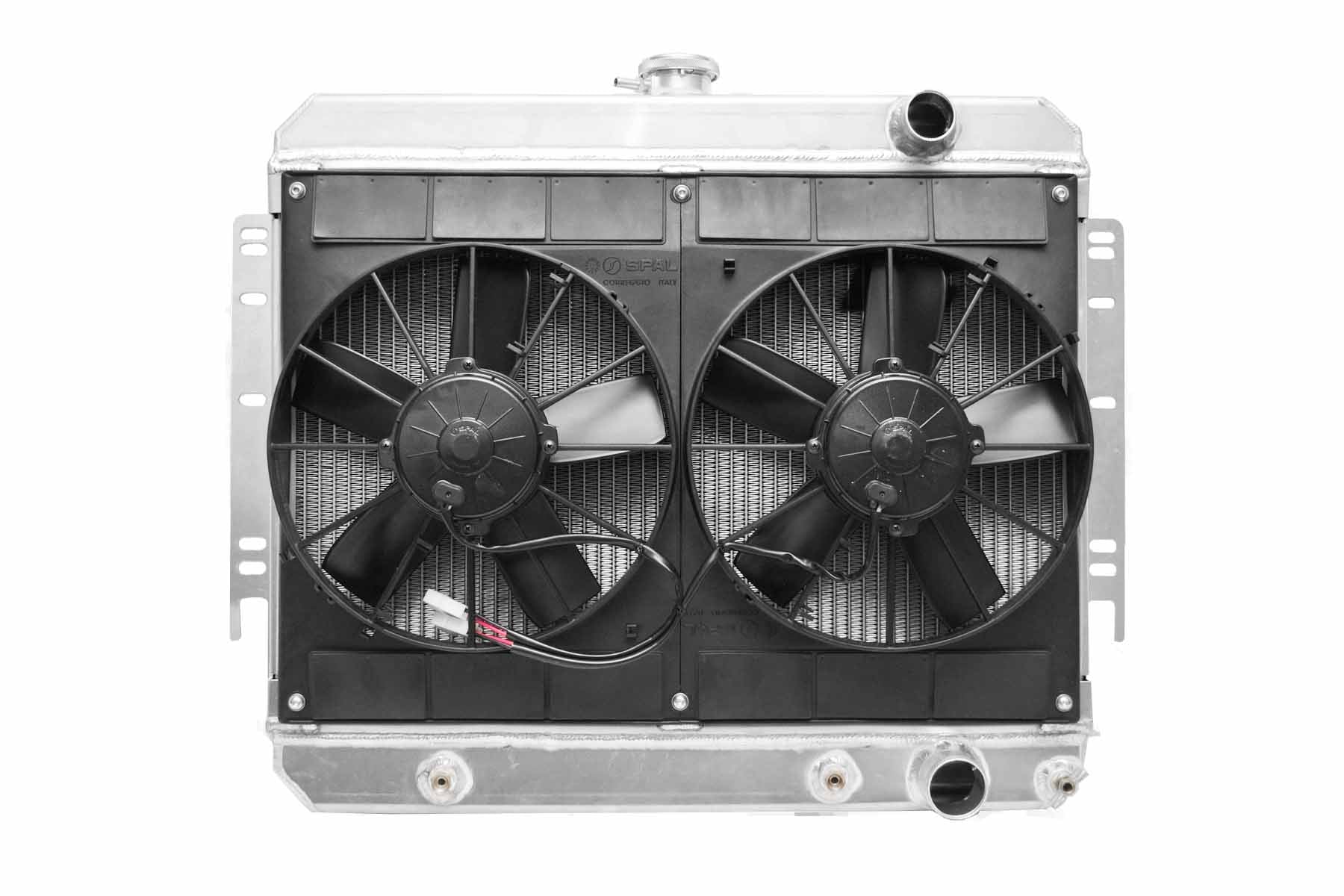 Chevrolet Chevelle 64-67 Extruded Tube Downflow Radiator Module w/TOC (SB only) C&R Racing