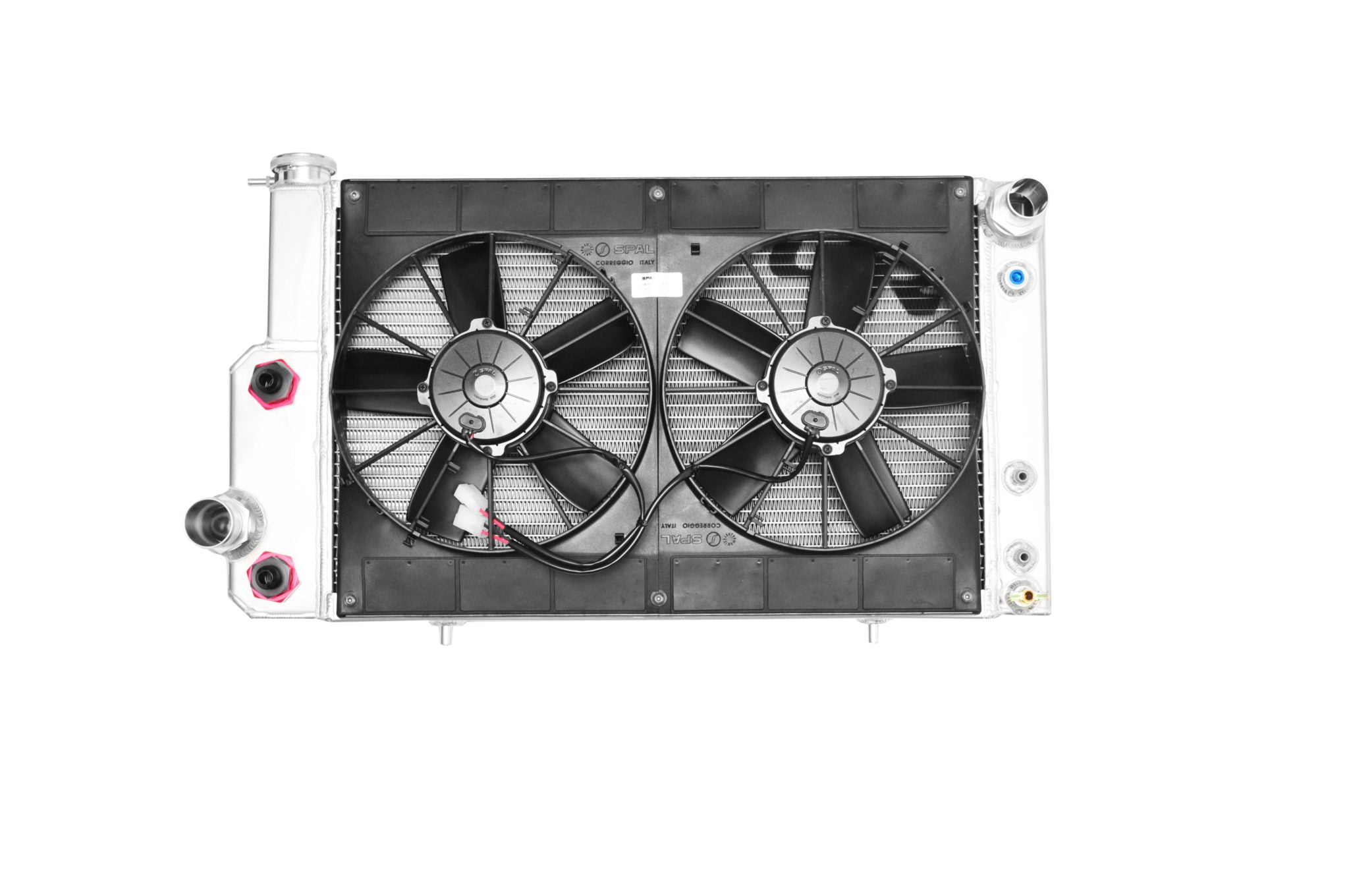 Mustang 67-70 Extruded Tube Crossflow Radiator Module w/EOC 5.0 Coyote C&R Racing