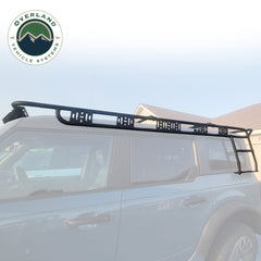 Ford Bronco Overland Rack System With Integrated Step and Light Bar Mount