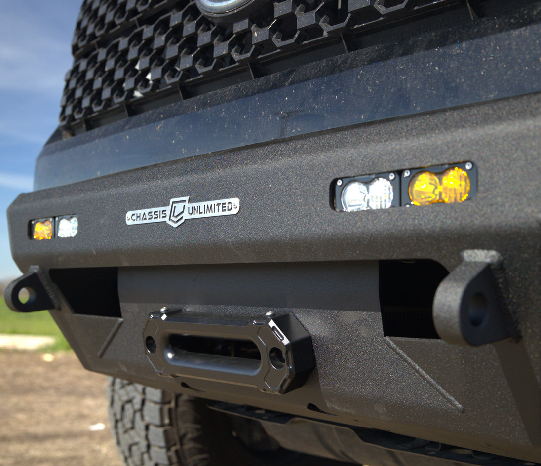 2014-2021 TOYOTA TUNDRA RTS FRONT WINCH BUMPER Chassis Unlimited Inc. 