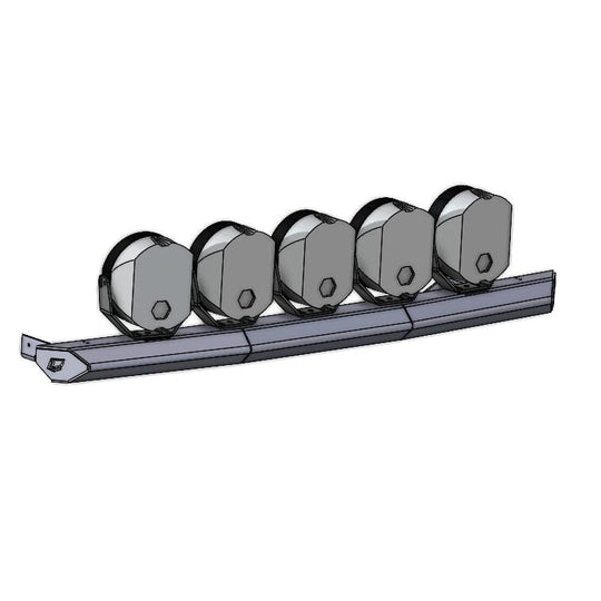 HD Chase Light Mount – Front Curved Pod / Light Bar Mount Chassis Unlimited Inc. 