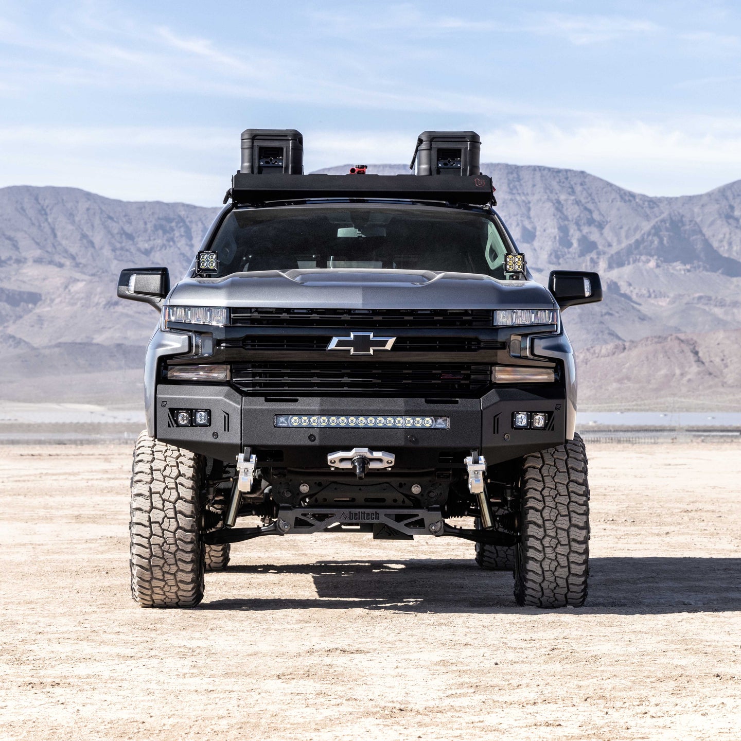 2019-2021 CHEVROLET SILVERADO 1500 OCTANE WINCH BUMPER Motor Vehicle Parts Chassis Unlimited Inc. 