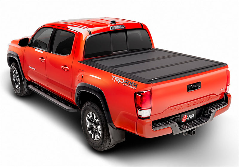 BAK 448406 - 05-15 Toyota Tacoma 5ft Bed (w/o Universal Tailgate Function) Flip MX4 Matte Finish