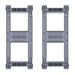 THORAX BED RACK SYSTEM- FITS DIAMOND BACK COVERS 2005-2020 TACOMA Chassis Unlimited Inc. 