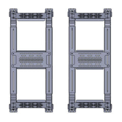 THORAX BED RACK SYSTEM- FITS DIAMOND BACK COVERS 2010-2018 RAM 1500/2500/3500