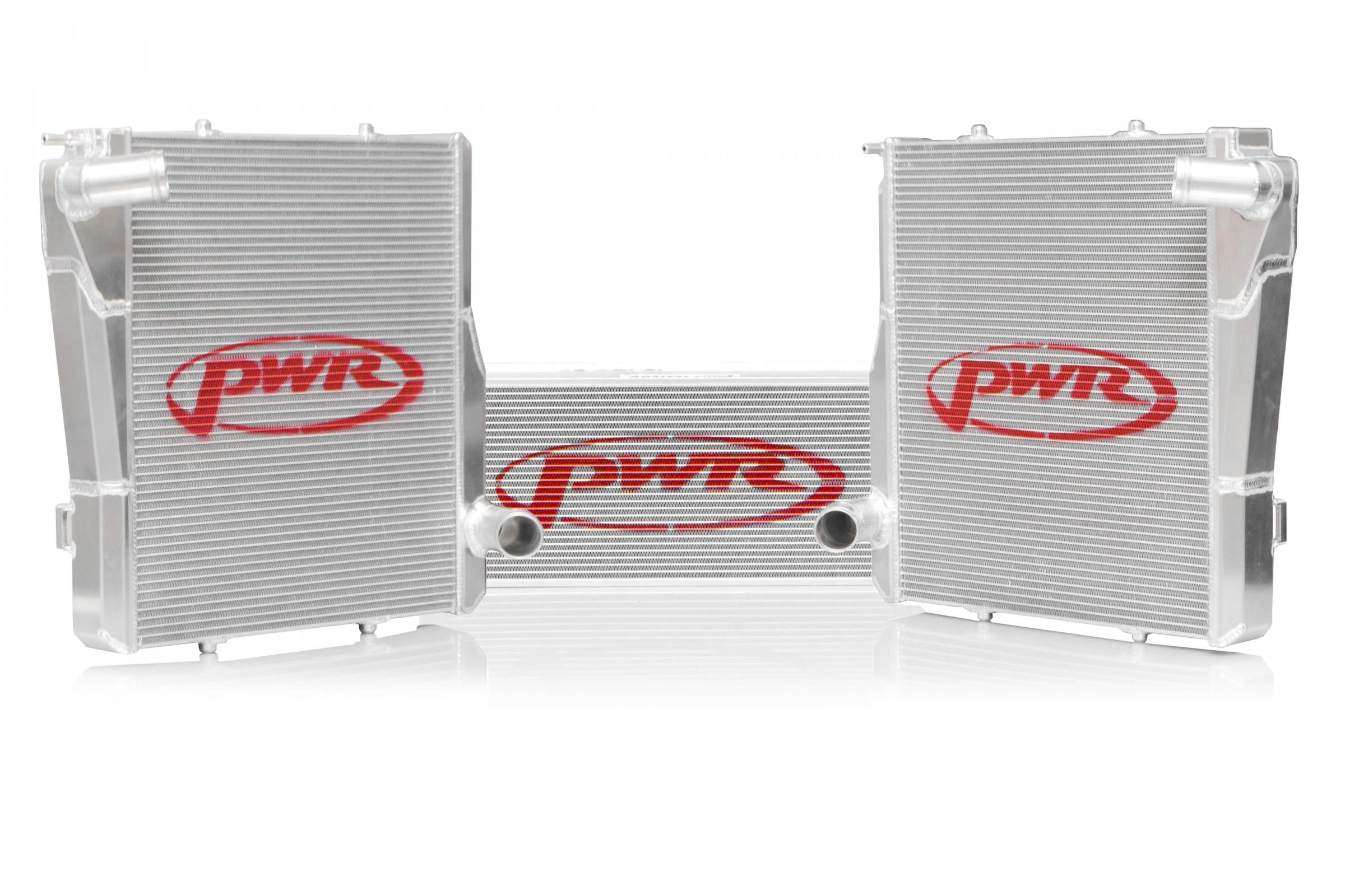 Porsche 981 S Street 2012-15 Radiator Set (RH,LH,Center) 42mm