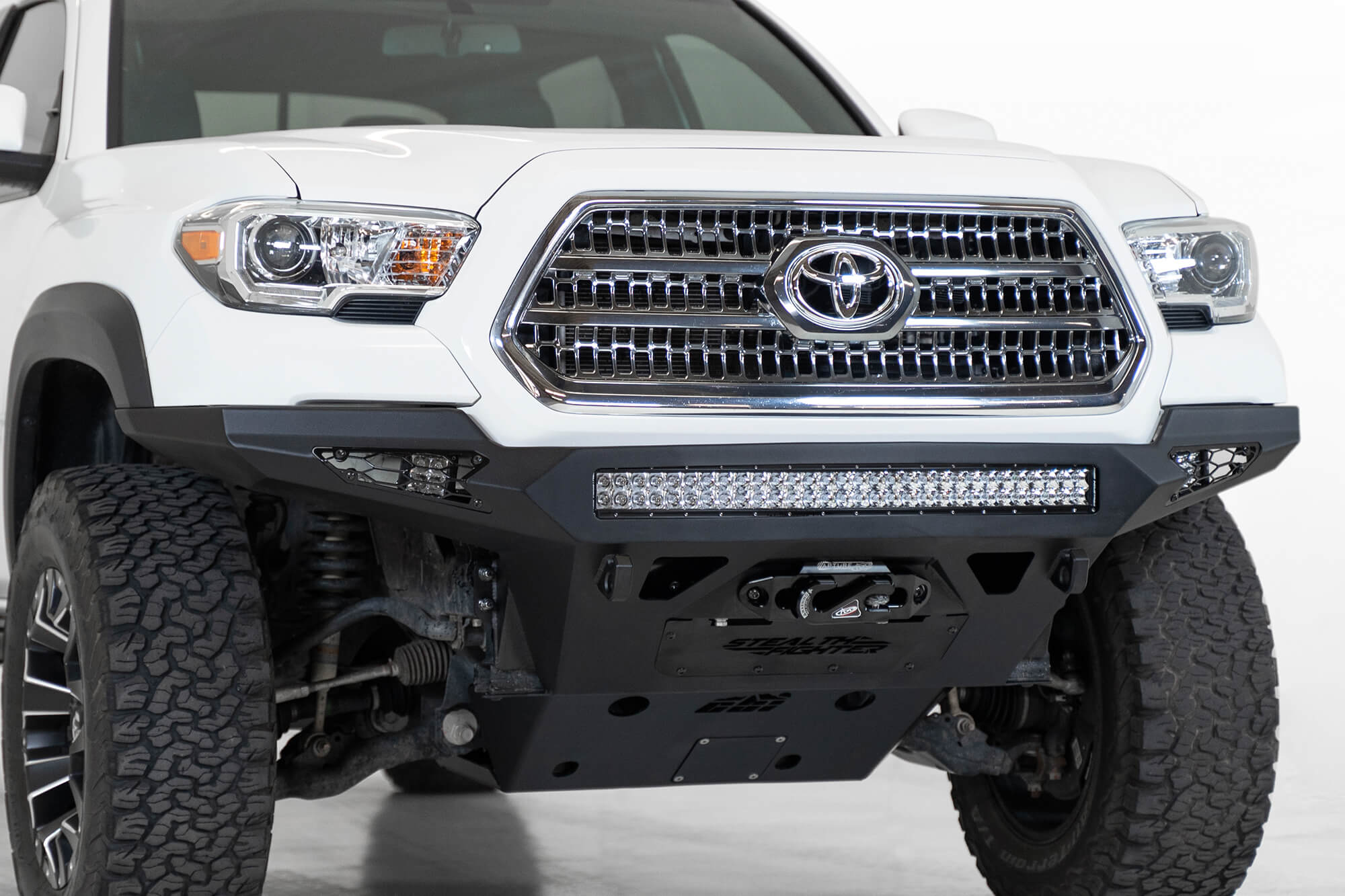2016-2023 Toyota Tacoma Stealth Fighter Winch Front Bumper