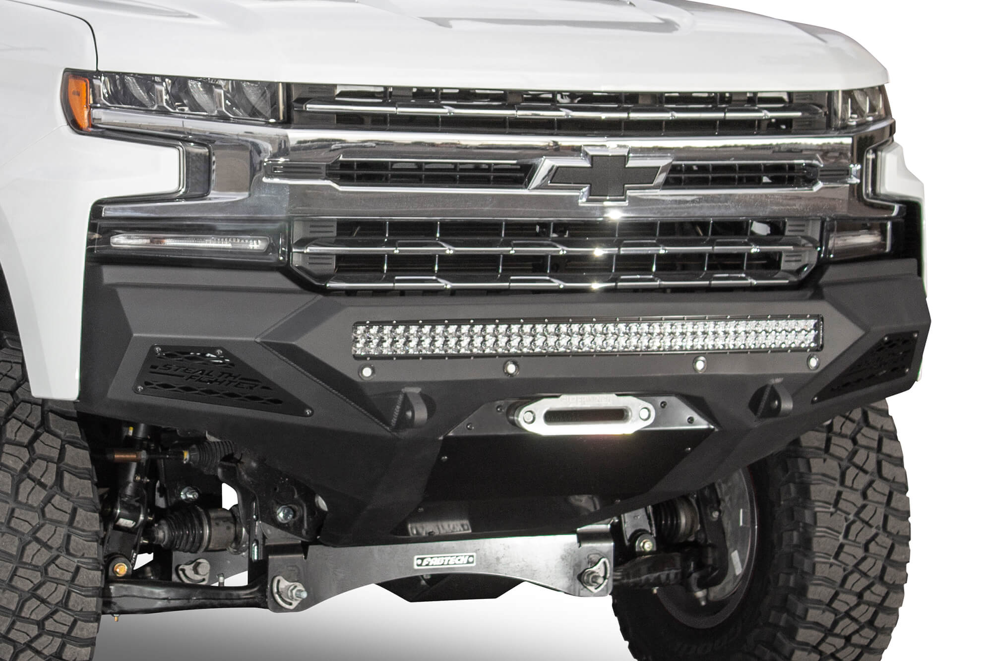 2019-2021 Chevy Silverado 1500 Stealth Fighter Winch Front Bumper