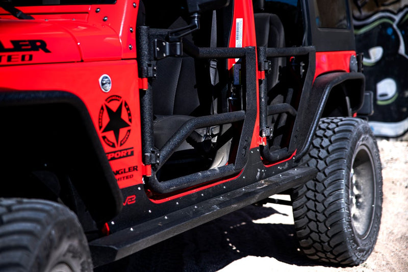 2007-2018 JEEP WRANGLER JK TUBE DOORS PAIR