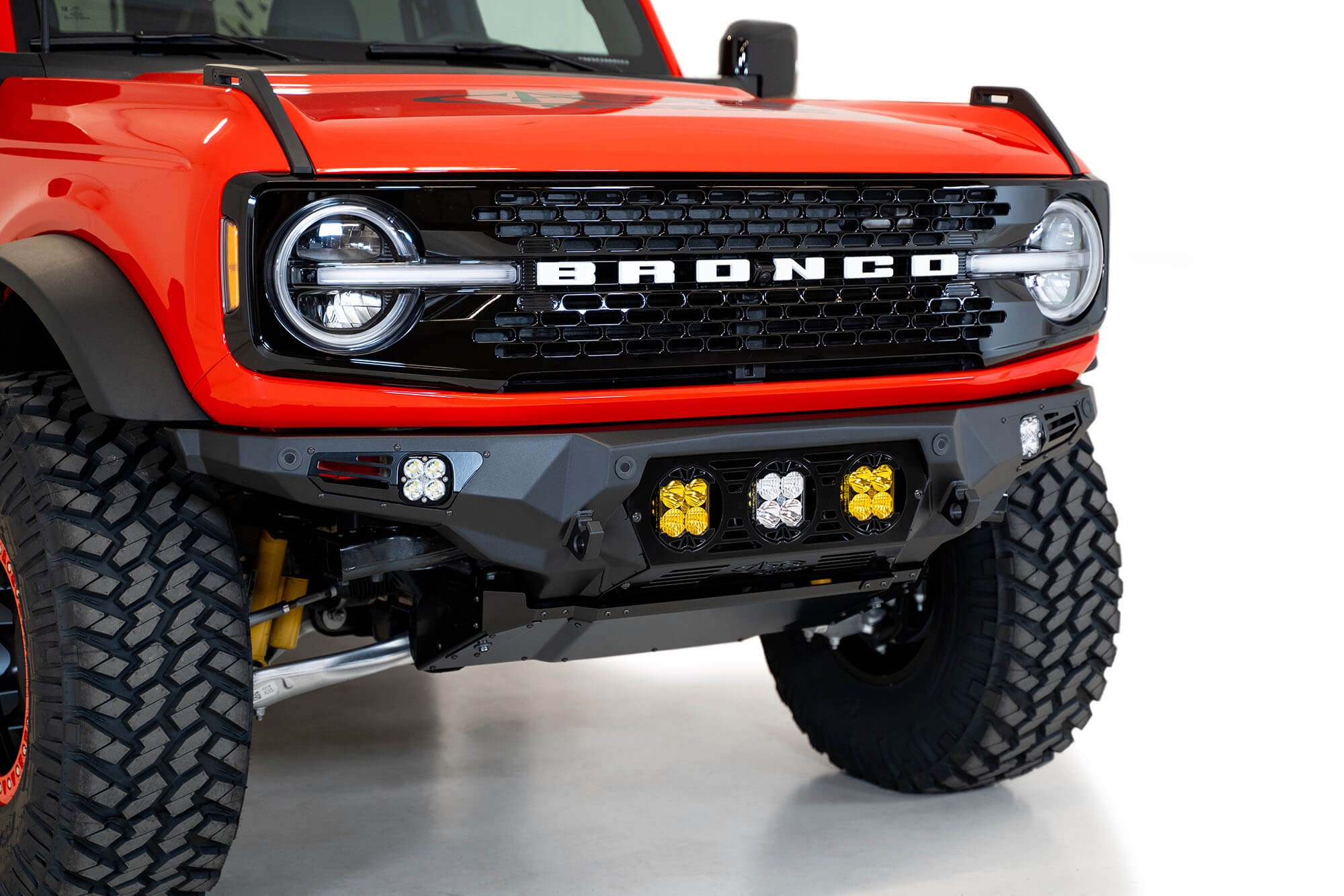 2021-2025 Ford Bronco Bomber Front Bumper (Baja)