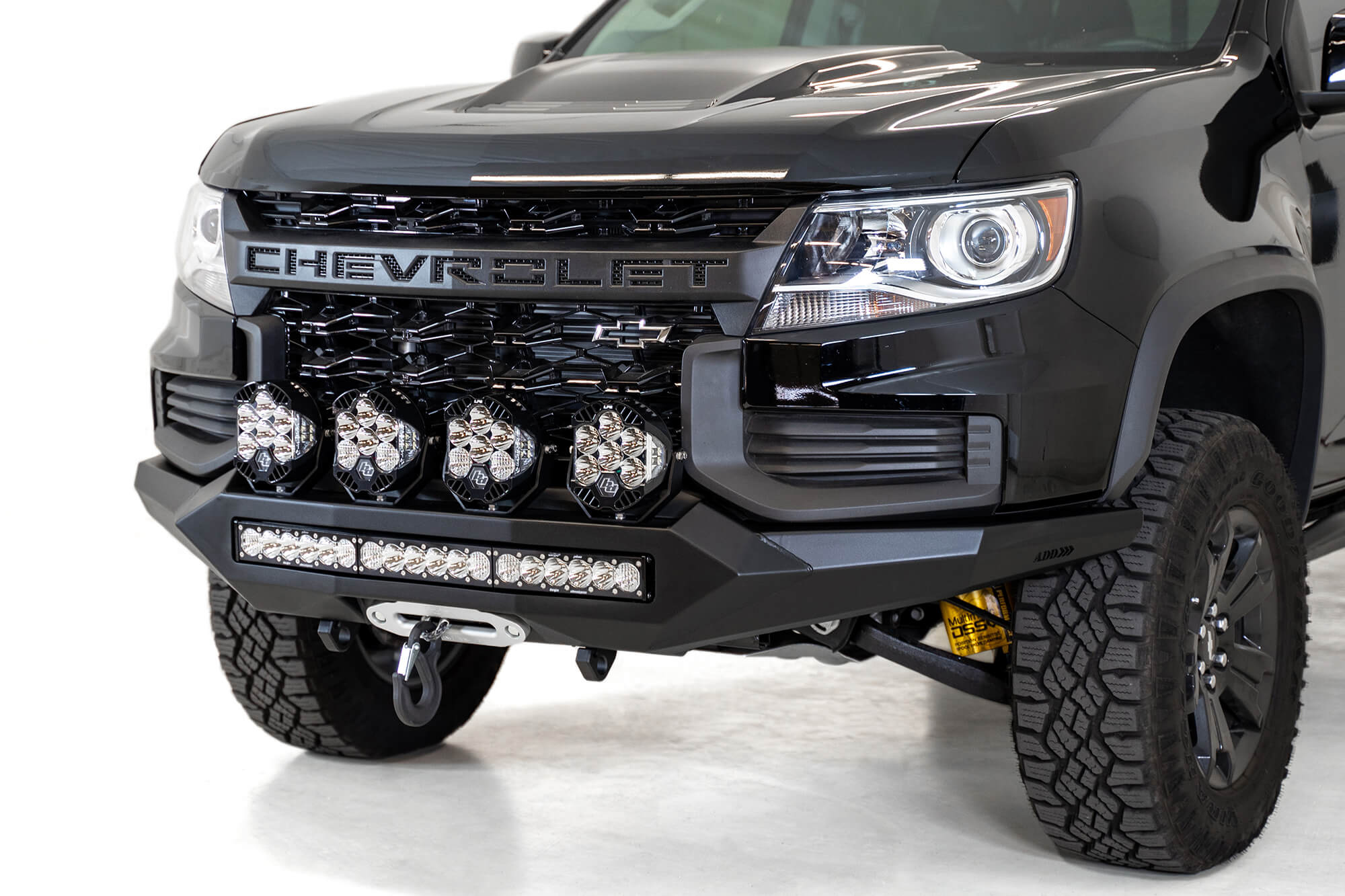 2021-2022 Chevy Colorado ZR2 Stealth Fighter Front Bumper