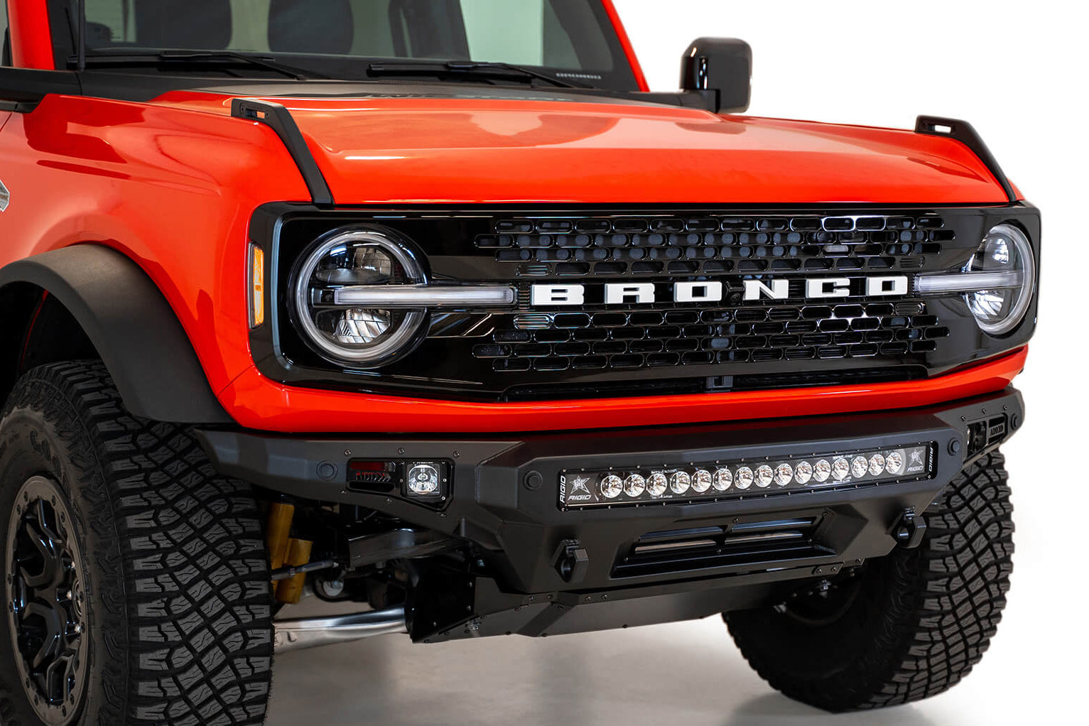 2021-2025 Ford Bronco Stealth Fighter Front Bumper