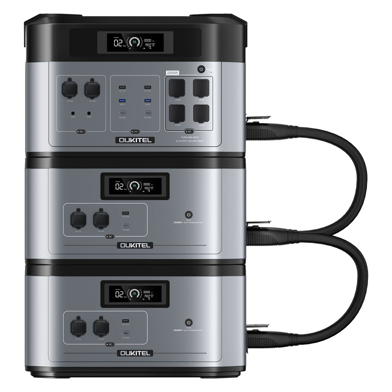 OUKITEL BP2000+2*B2000 Home Backup