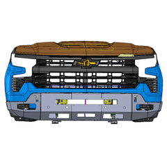 2022-2024 CHEVROLET SILVERADO 1500 OCTANE WINCH BUMPER