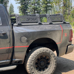 THORAX BED RACK SYSTEM- FITS DIAMOND BACK COVERS 2010-2018 RAM 1500/2500/3500
