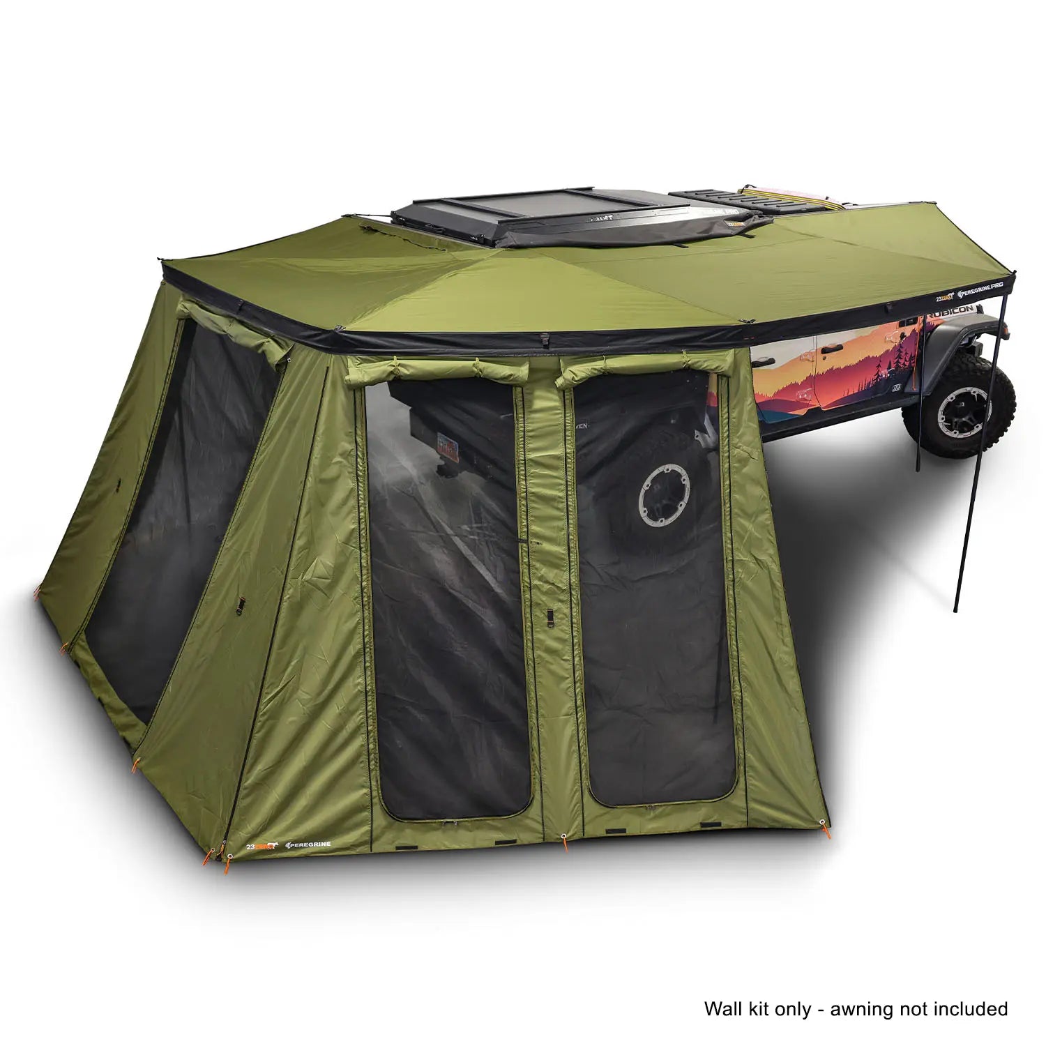 Peregrine PRO 6 Arm 270 Degree Awning Wall Kit – Left
