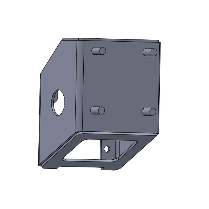 SWING OUT BUMPER SPARE TIRE MOUNT