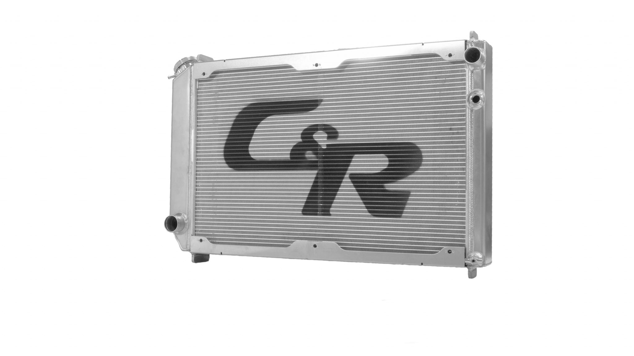 Ford Mustang 79-93 5.0 V8 Extruded Tube Crossflow Radiator 5.0 V8 (For Use With SPAL Dual 11 Fan Pack Only) C&R Racing