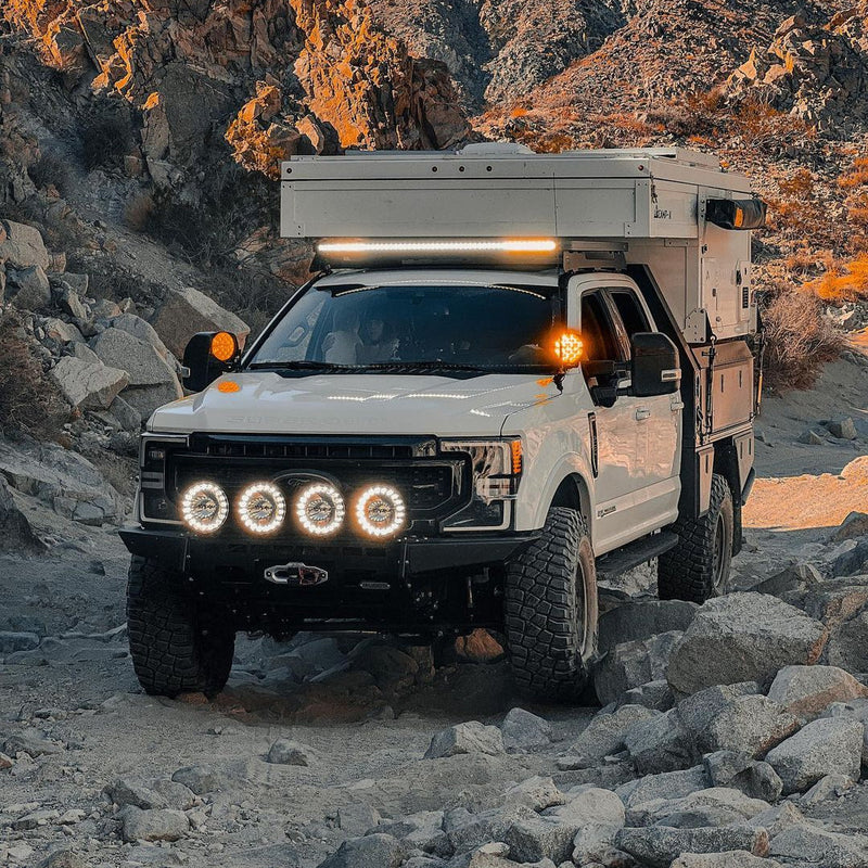 Ford Super Duty Modular Winch Front Bumper