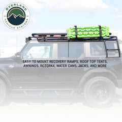 Ford Bronco Overland Rack System With Integrated Step and Light Bar Mount