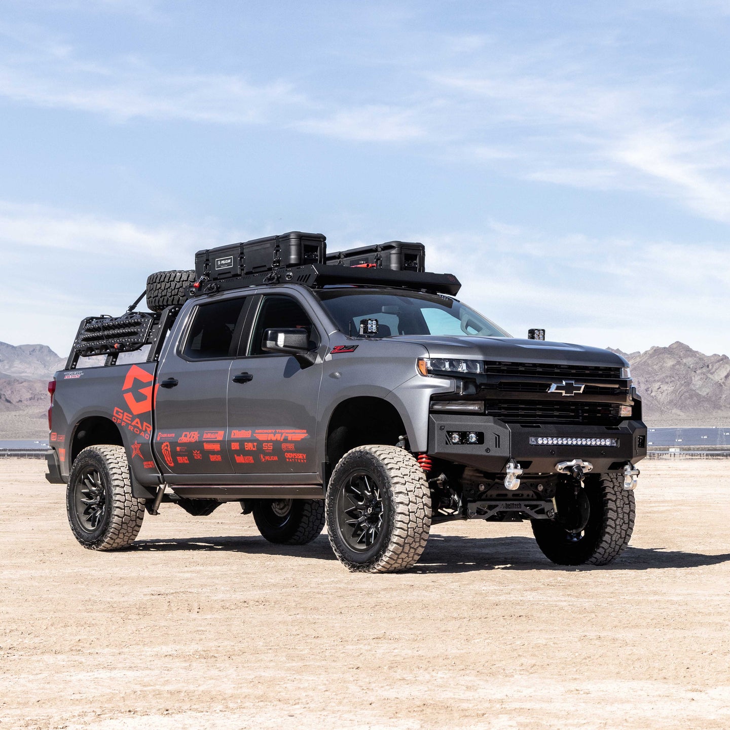 2019-2021 CHEVROLET SILVERADO 1500 OCTANE WINCH BUMPER Motor Vehicle Parts Chassis Unlimited Inc. 