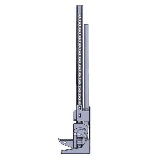 HI-LIFT JACK MOUNT - FITS SWING OUT BUMPERS Chassis Unlimited Inc. 