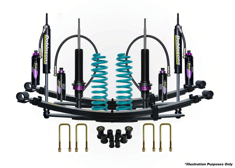 Dobinsons MRR 3-Way Adjustable 2-3 inch Lift Kit for Frontier D41 (22-ON) - Black/Teal