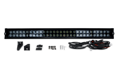 20" BLACKOUT LED LIGHT BAR COMBO BEAM WITH WIRE HARNESS