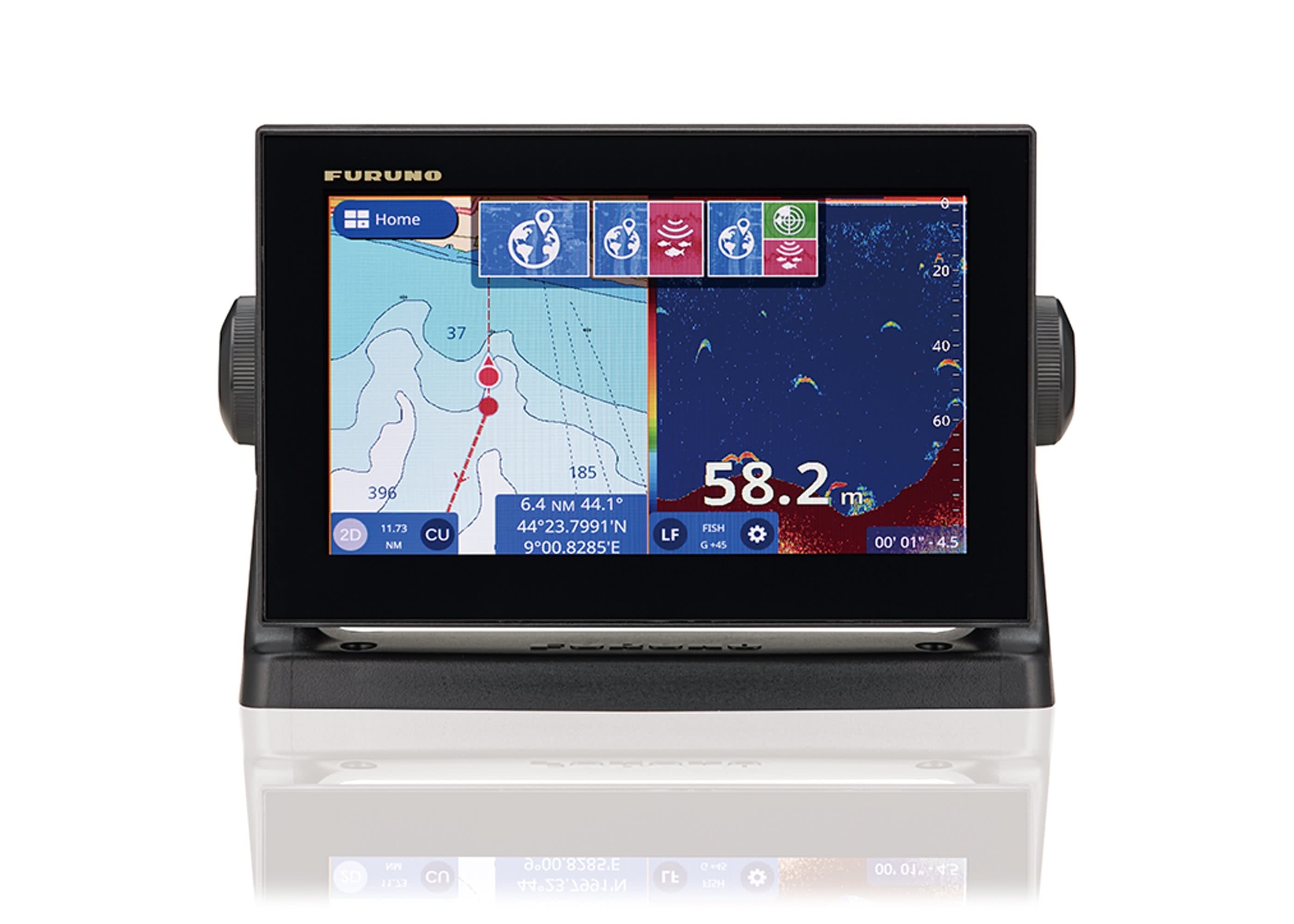 Furuno Gp1971f 9" Combo Gps/fishfinder - GP1971F