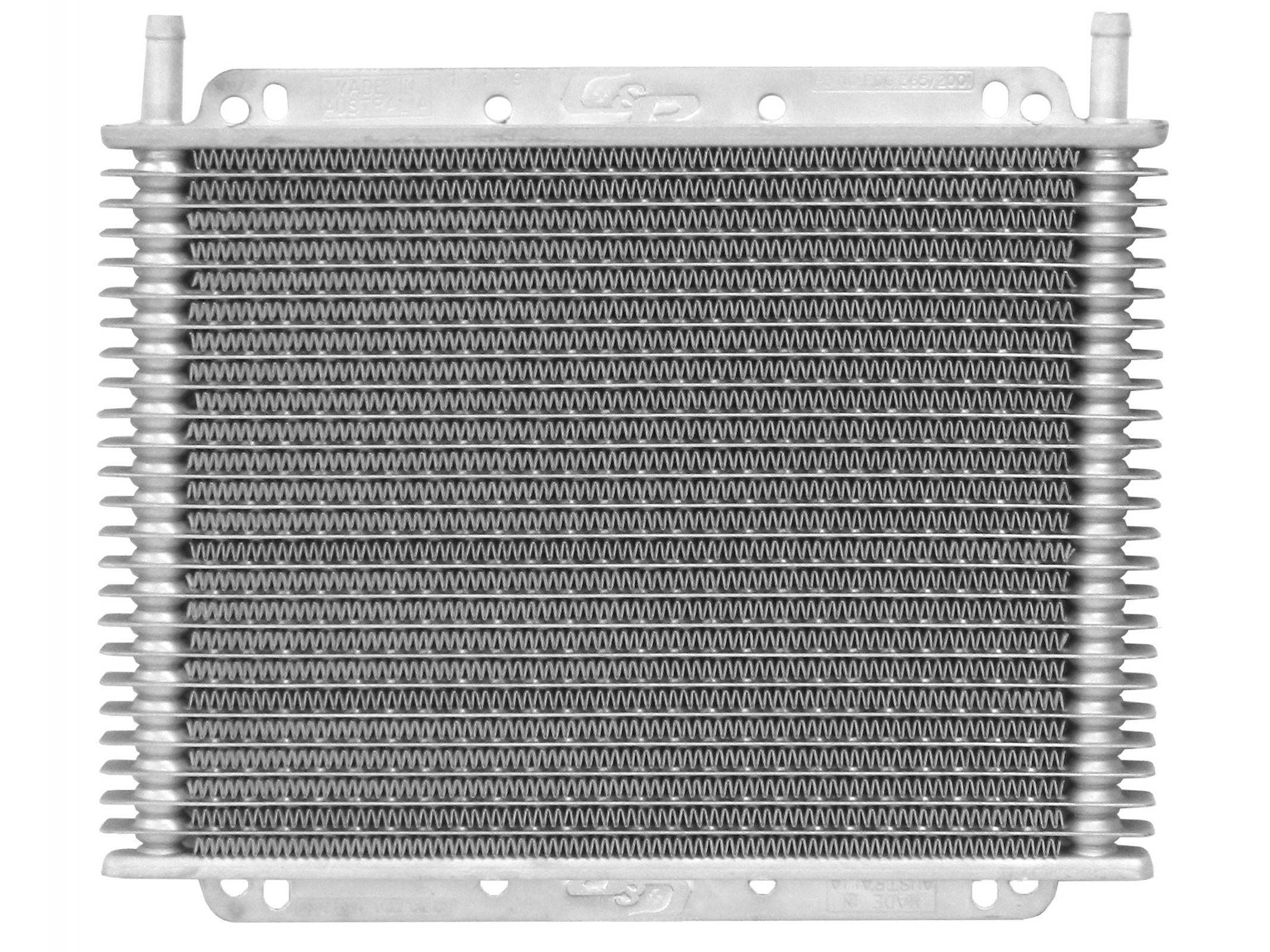 Trans Oil Cooler Kit 11 in (280mm) x 7-7/8 in (200mm) x 3/4 in (19mm) 3/8 in Push On Barb