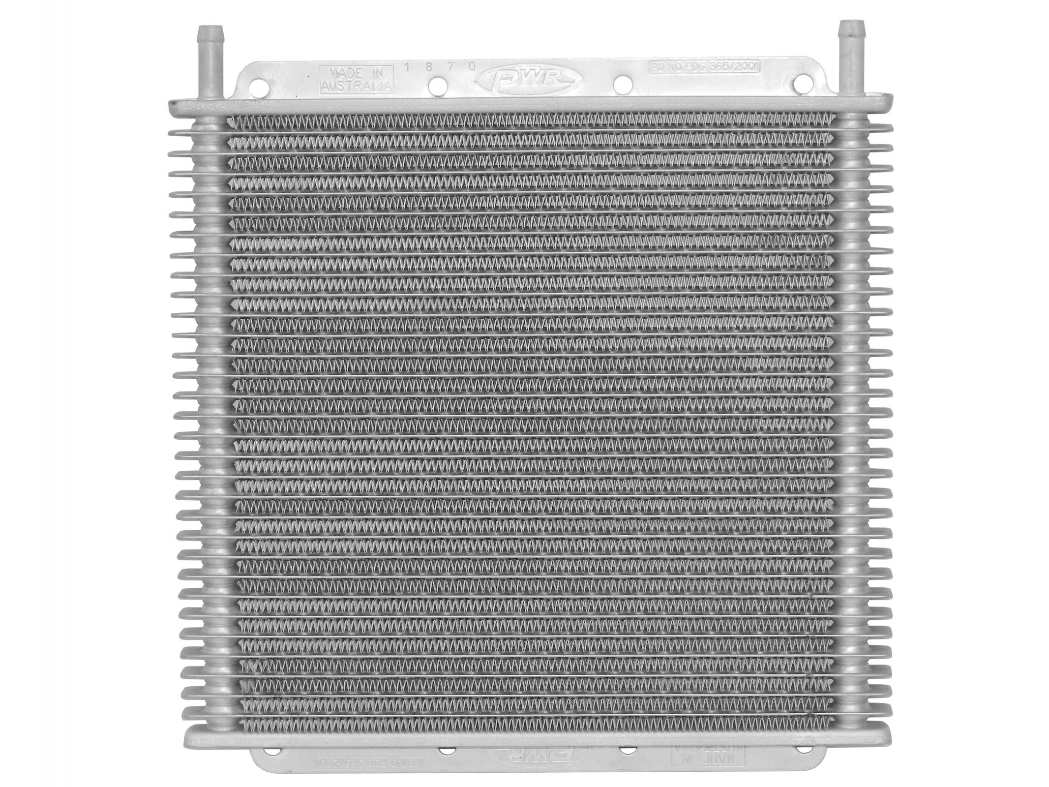 Trans Oil Cooler Kit 11 in (280mm) x 10 in (255mm) x 3/4 in (19mm) 3/8 in Push On Barb