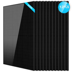 440W Mono Black PERC Solar Panel UL 61730