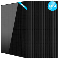 440W Mono Black PERC Solar Panel UL 61730