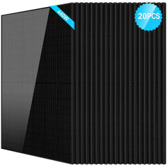 440W Mono Black PERC Solar Panel UL 61730