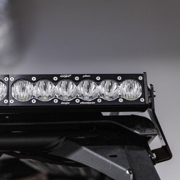 Kawasaki Teryx KRX 40 Inch OnX6+ Roof Bar Kit 2020-2024 Kawasaki Teryx KRX 1000 Baja Desgins 60 x 8 x 8 in / Clear